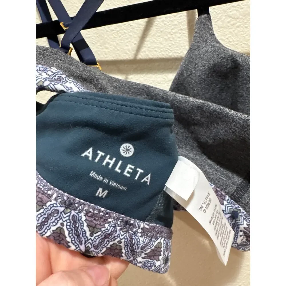Athleta Inhale powervita sports bra size medium - Picture 3 of 4